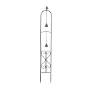 Clayre & Eef Garden Obelisks 20x7x140 cm Brown Metal Rectangle