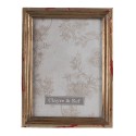 Clayre & Eef Photo Frame 13x18 cm Gold colored Polyresin Rectangle
