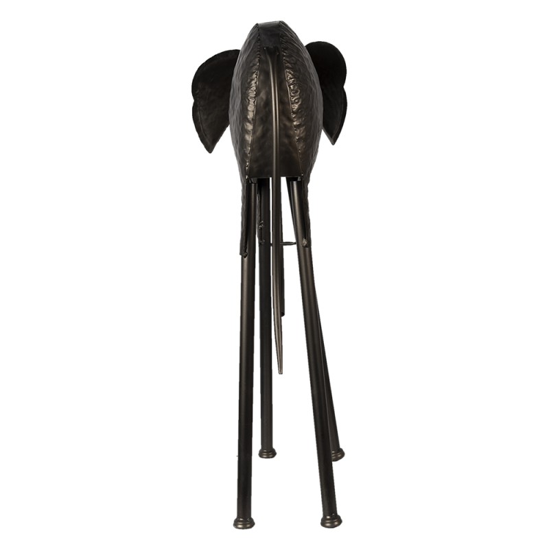 Clayre & Eef Figurine Éléphant 86 cm Couleur cuivre Métal