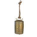 Clayre & Eef Vintage Doorbell Ø 12x17 cm Copper colored Iron