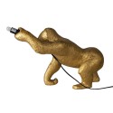 Clayre & Eef Lamp Base  Monkey 43x19x30 cm  Gold colored Plastic