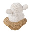 Clayre & Eef Figurine Sheep 12x12x12 cm Beige Polyresin