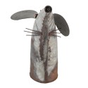 Clayre & Eef Decorative Watering Can Mouse 40x15x30 cm Grey Metal Mouse
