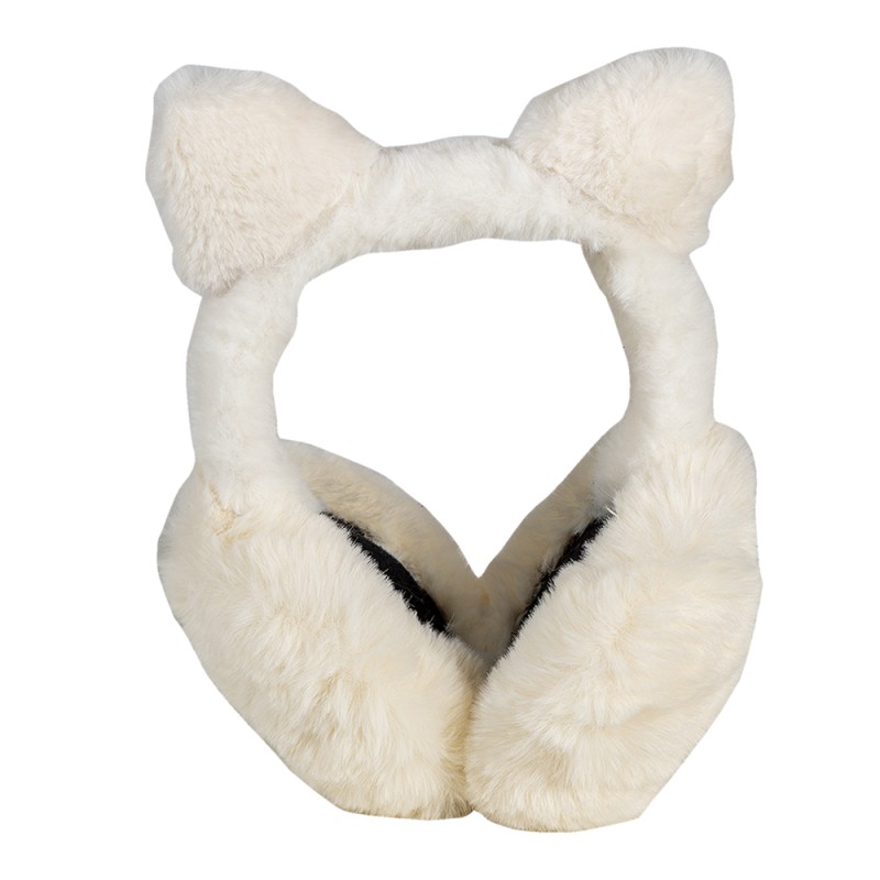 Melady Kids' Ear Warmers White Polyester