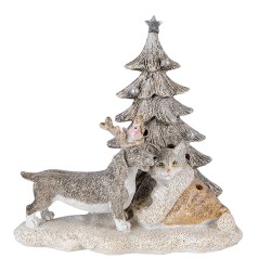 Clayre & Eef Statue Cat and...