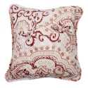 Clayre & Eef Cushion Cover 50x50 cm White Polyester Square