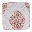 Clayre & Eef Federa per cuscino 50x50 cm Bianco Cotone Poliestere Quadrato