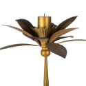 Clayre & Eef Candle holder Ø 28x67 cm Gold colored Iron Leaves