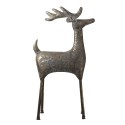 Clayre & Eef Figurine Deer 79 cm Grey Iron