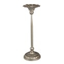 Clayre & Eef Candle holder Ø 13x40 cm Silver colored Iron