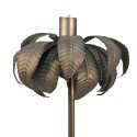Clayre & Eef Candle holder Ø 30x67 cm Silver colored Iron Leaves