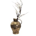 Clayre & Eef Vase 27x23x34 cm Copper colored Metal Round