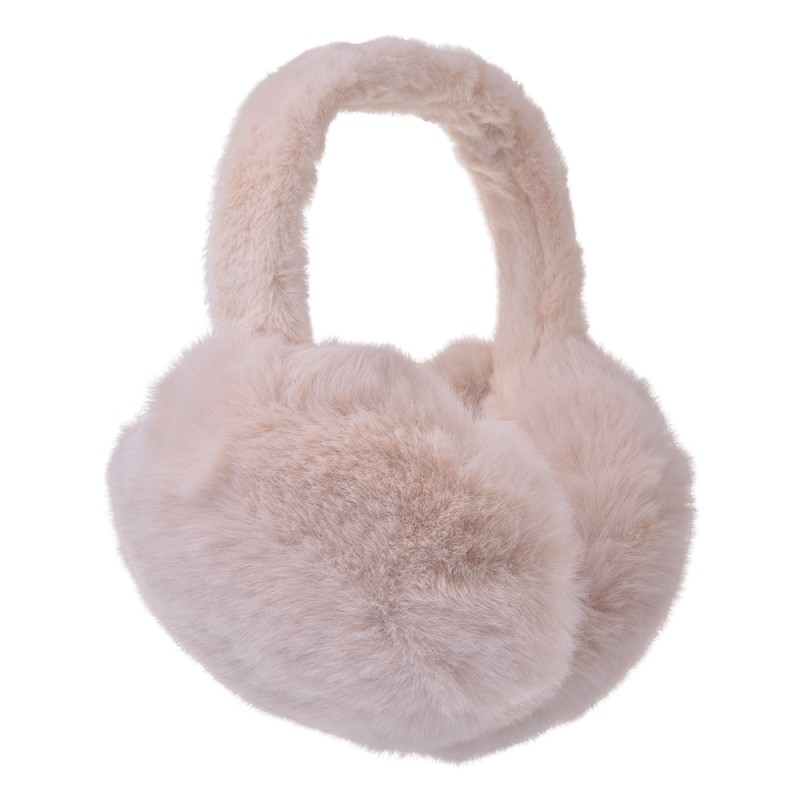 Juleeze Ear Warmers 13 cm Beige Polyester