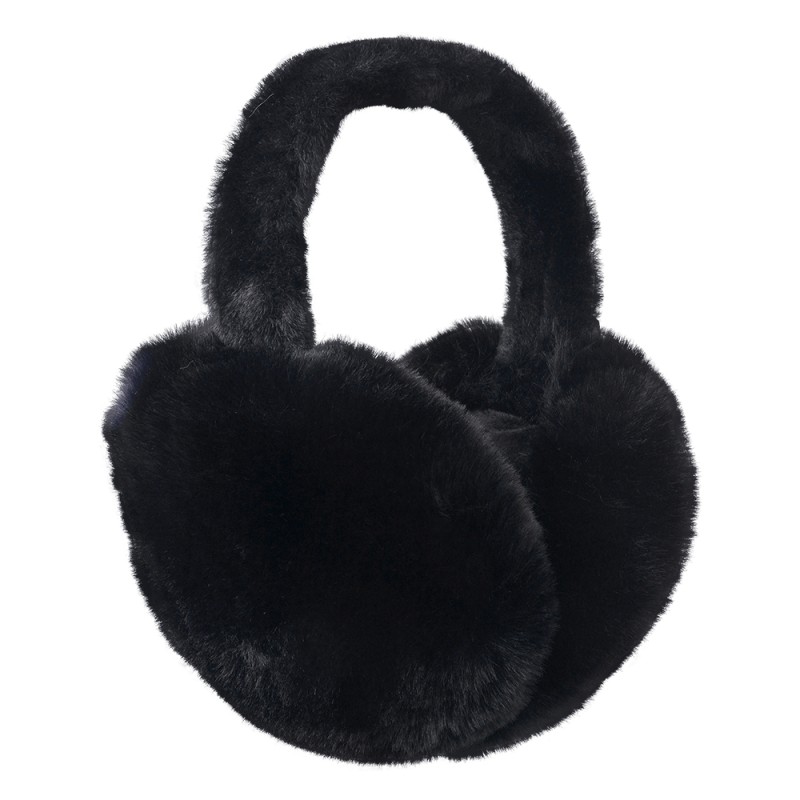 Juleeze Ohrenschützer 13 cm Schwarz Polyester