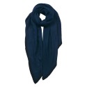 Juleeze Solid Colour Scarf 90x180 cm Blue Synthetic