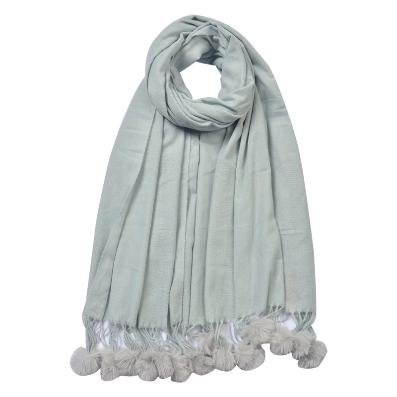 Juleeze Solid Colour Scarf 70x180 cm Grey Synthetic
