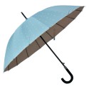 Juleeze Parapluie pour adultes Ø 98 cm Bleu Polyester