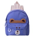Melady Backpack 21x9x23 cm Purple Polyester Bear