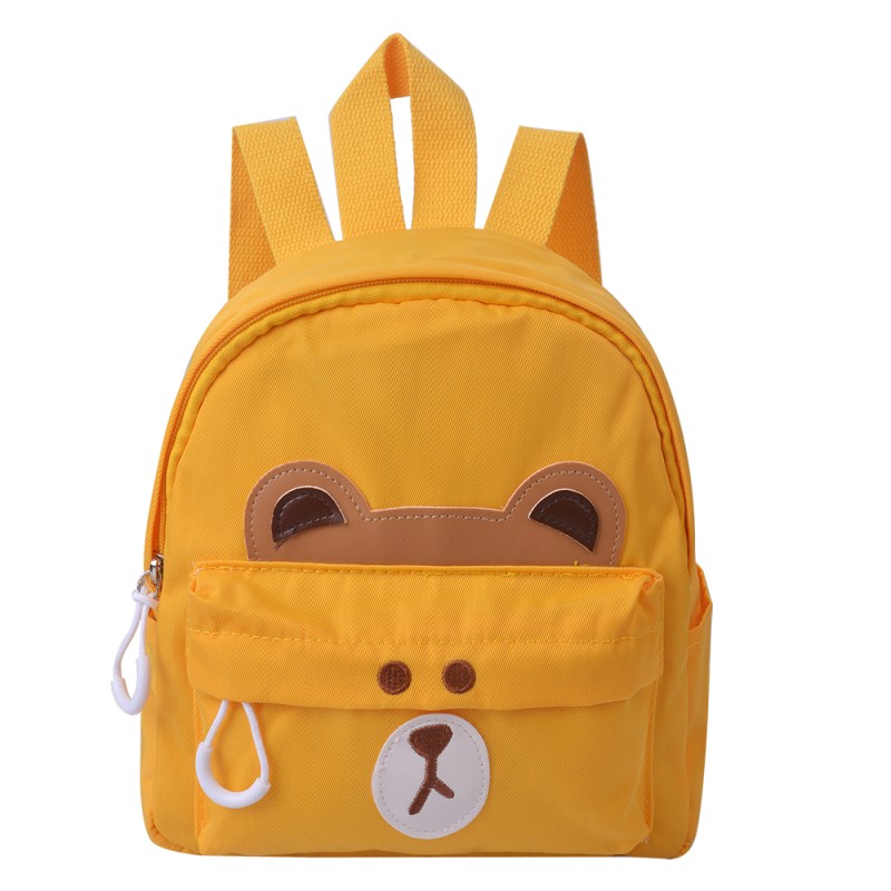 Melady Backpack 21x9x23 cm Yellow Polyester Bear