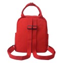 Melady Backpack 21x9x23 cm Red Plastic Flower