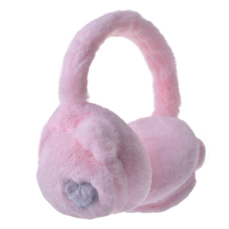 Melady Kids' Ear Warmers Verstelbaar Pink Polyester