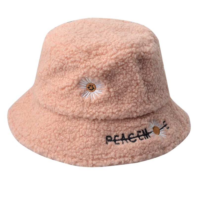 Melady Children's Hat Pink Synthetic Flower
