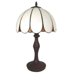 LumiLamp Lampe de table Tiffany Ø 31*43 cm E27/max 1*40W