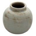 Clayre & Eef Vase 8 cm Beige Céramique Rond