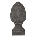 Clayre & Eef Figurine Pinecone Ø 13x26 cm Grey Stone