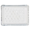 Clayre & Eef Soap Dish 13x10x2 cm Glass Rectangle