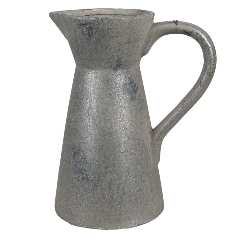 Clayre & Eef Vase 20x13x25 cm Gris Céramique