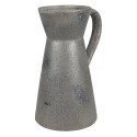 Clayre & Eef Vaso  20x13x25 cm Grigio Ceramica