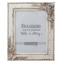 2Clayre & Eef Picture Frame 15x20 cm Beige Plastic Rectangle