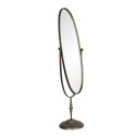 Clayre & Eef Spiegel 48x150 cm Goldfarbig Eisen Glas Oval
