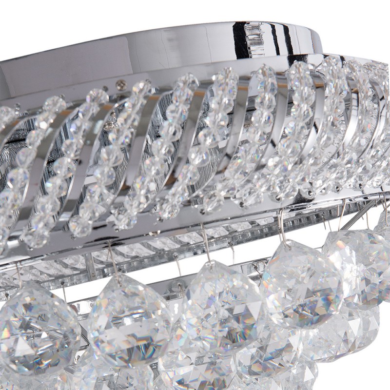 LumiLamp Ceiling Lamp Crystal 40x40x22 cm Transparent