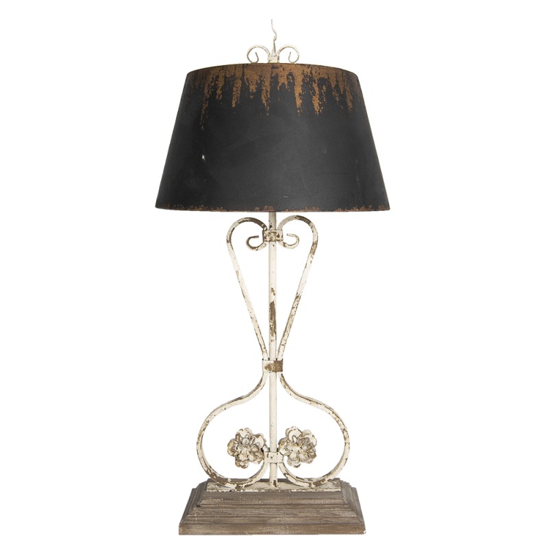 Clayre & Eef Table Lamp 48x48x105 cm  Brown Iron Wood