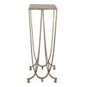 Clayre & Eef Side Table 36x31x90 cm Gold colored Iron