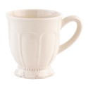 2Clayre & Eef Mug 9*13*10 cm / 300 ml Beige Ceramica