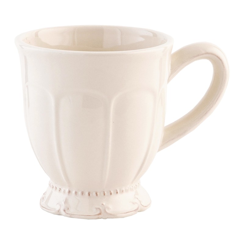 Clayre & Eef Mug 300 ml Beige Céramique Rond