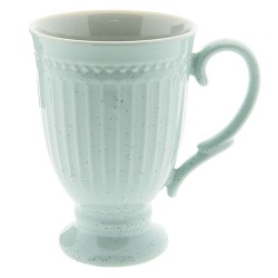 Clayre & Eef Mug 12*8*12 cm / 300 ml Verde Porcellana