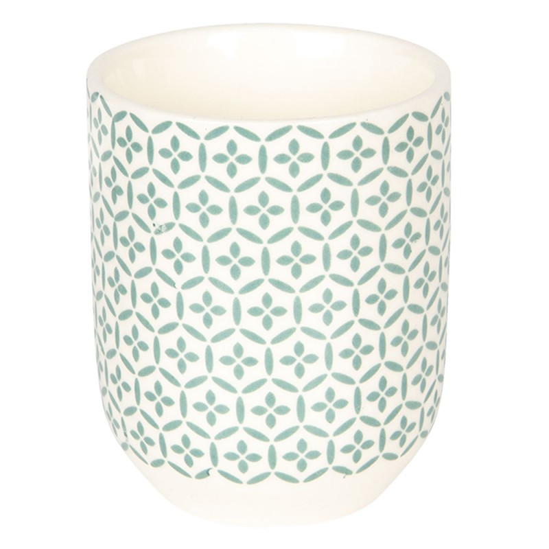 Clayre & Eef Mug 100 ml Turquoise Porcelain