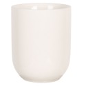 Clayre & Eef Mug 100 ml White Porcelain Round