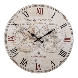 Clayre & Eef Clock Ø 34 cm...