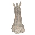 2Clayre & Eef Figurine Horse 27x17x39 cm Grey