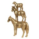 Clayre & Eef Figurine Animals 30x8x40 cm Gold colored Polyresin Animals
