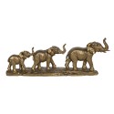 Clayre & Eef Statuetta Elefante 45x9x17 cm Color oro Poliresina