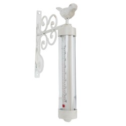 13-1/4 Black Outdoor Thermometer - Greschlers Hardware