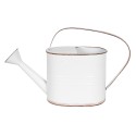 Clayre & Eef Decorative Watering Can 40x14x25 cm White Metal