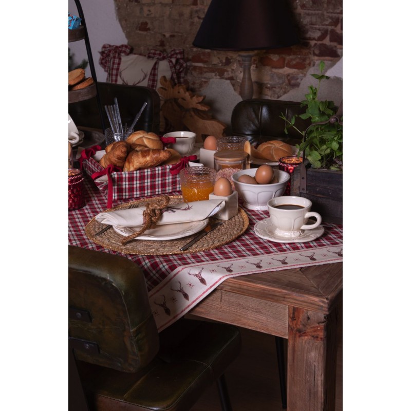 Eef Tablecloth Col03 130 180 Cm, Can You Use A Rectangular Tablecloth On An Oblong Table