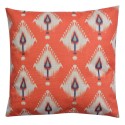 Clayre & Eef Decorative Cushion 43x43 cm Orange Synthetic Square